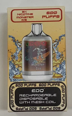 E Cigarette With 600 Puffs